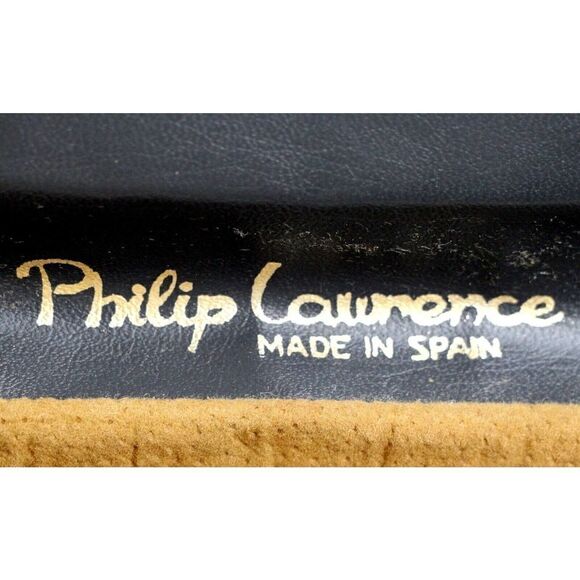 PHILIP LAURENCE MADE IN SPAIN GRAY REAL SNAKE SKIN SHOULDER BAG CROSSBODY PURSE - Picture 11 of 16